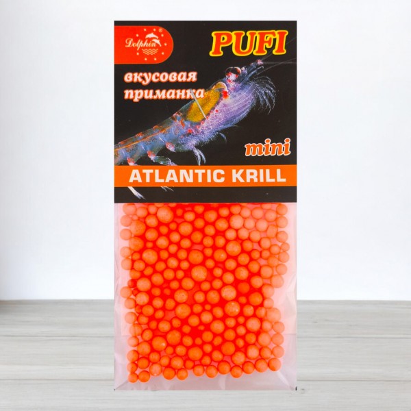 Пінопластова наживка Dolphin Pufi Міні, 4мм, Атлантичний Криль